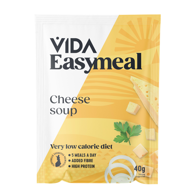EasyMeal Laatikko, 15 kpl-Ateriankorvike-LEADER Foods-Cheese Soup-Aminopörssi