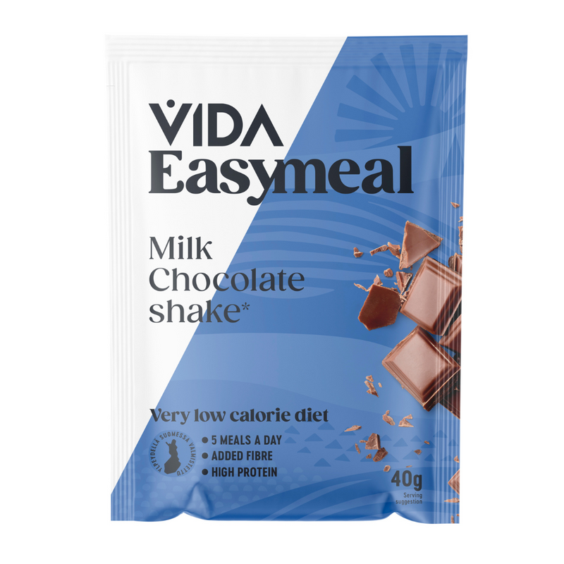 EasyMeal, 50g-Ateriankorvike-LEADER Foods-Chocolate Shake-Aminopörssi