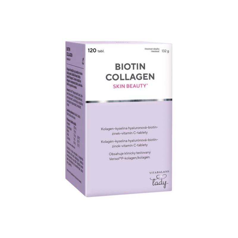 Biotiini Collagen Skin Beauty, 120 tabl.-Kollageeni-Vitabalans-Aminopörssi