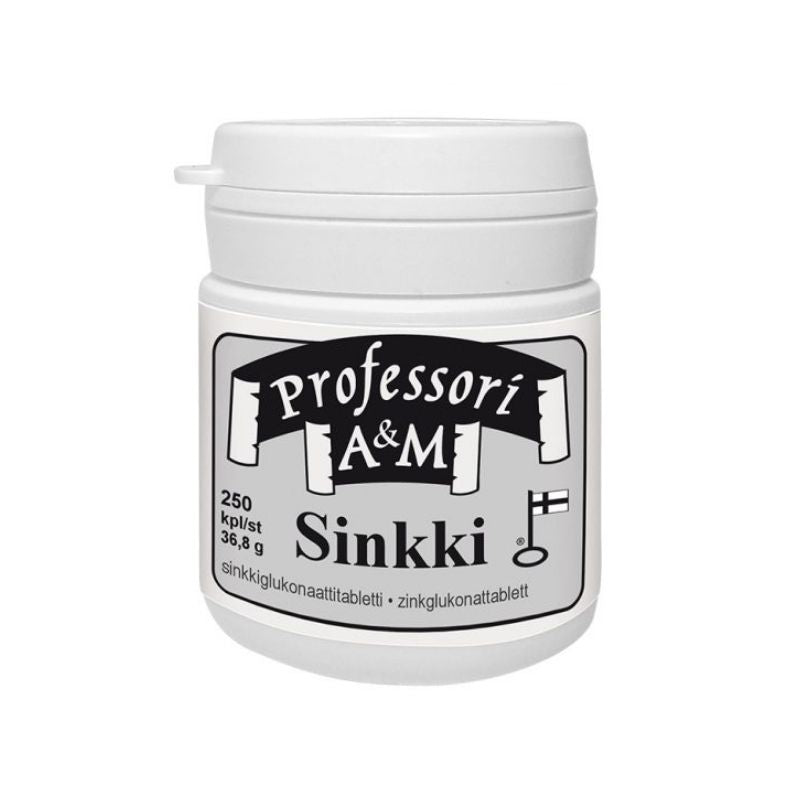 Professorin Sinkki, 250 tabl.-Sinkki-Vitabalans-Aminopörssi
