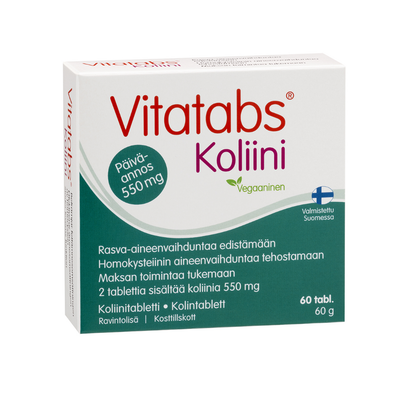 Vitatabs® Koliini, 60 tabl.-B-vitamiini-Hankintatukku-Aminopörssi