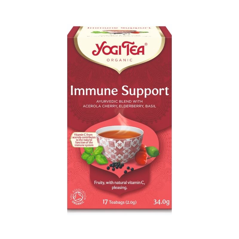 Immune Support Tee, 34 g/17 pussia-Yrttitee-YOGI TEA®-Aminopörssi