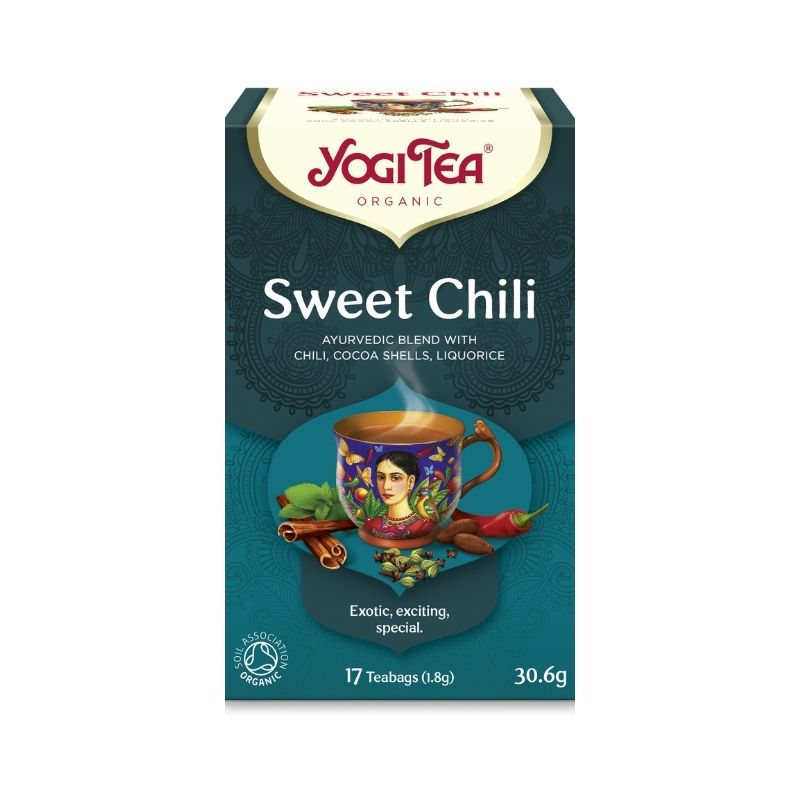 Sweet Chili Tee, 30.6 g/17 pussia-Yrttitee-YOGI TEA®-Aminopörssi