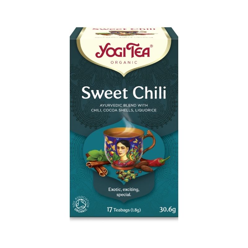 Sweet Chili Tee, 30.6 g/17 pussia-Yrttitee-YOGI TEA®-Aminopörssi