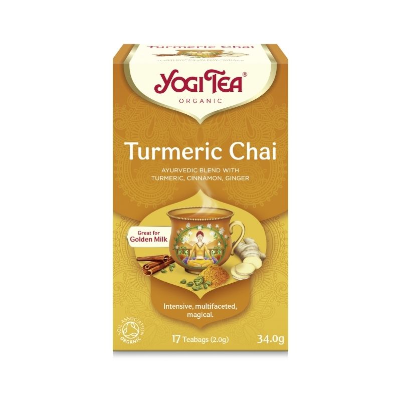 Turmeric Chai Tee, 34 g/17 pussia-Yrttitee-YOGI TEA®-Aminopörssi