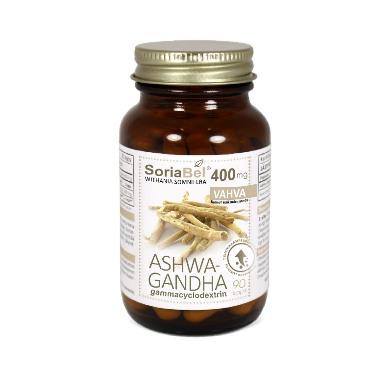 Ashwagandha, 90 kaps.-Foolihappo-Aboa Medica-Aminopörssi