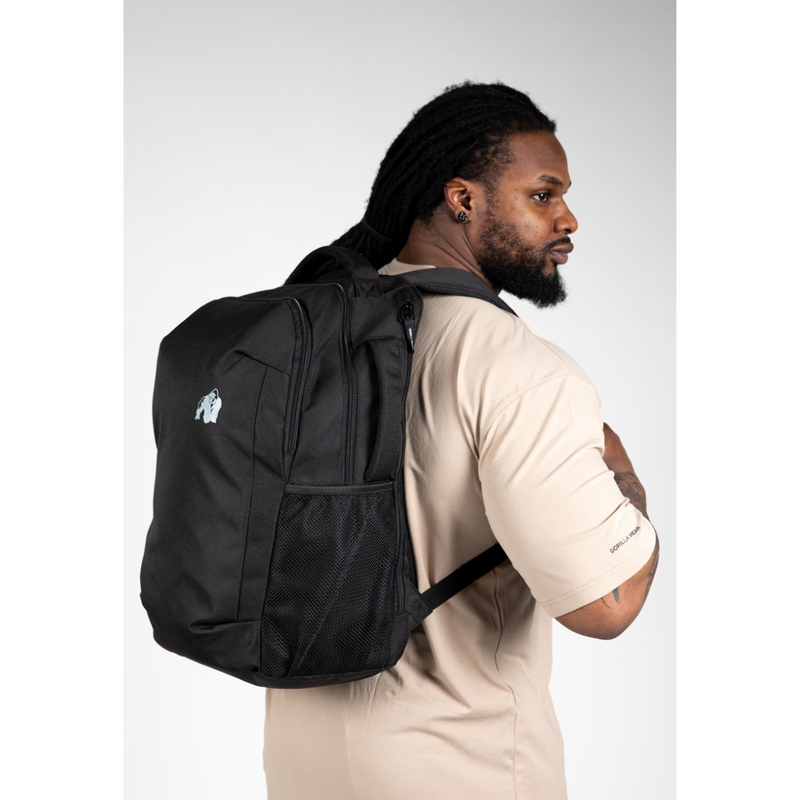 Akron Backpack Black, 31 litraa-Treenireppu-Gorilla Wear-Aminopörssi