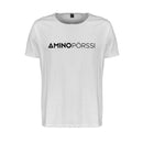 Miesten T-paita, valkoinen-Aminopörssi-S-Aminopörssi