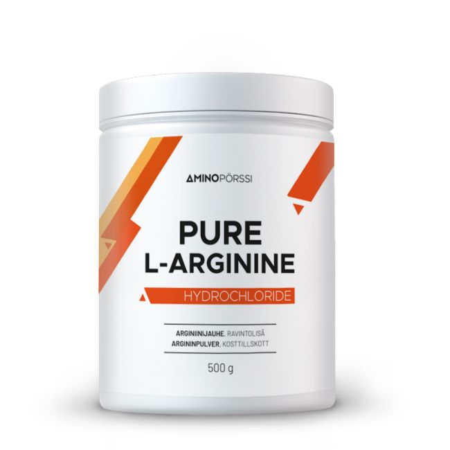 Pure L-arginine, 500 g-Aminopörssi Nutrition-Aminopörssi
