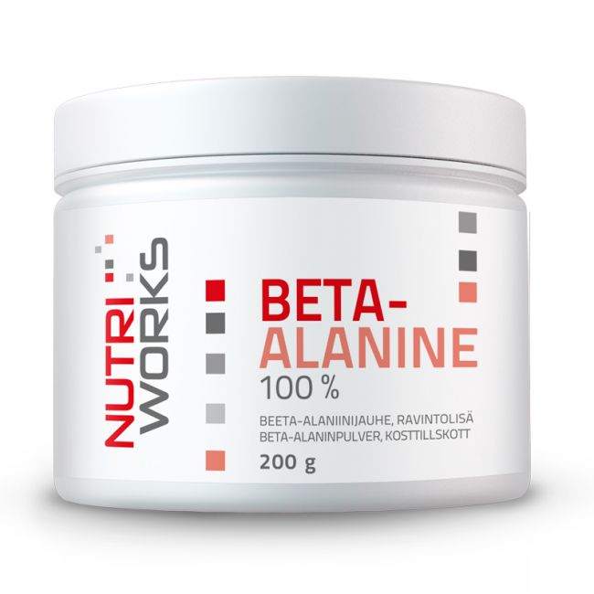 Beta-Alanine 100%-Nutri Works-Aminopörssi