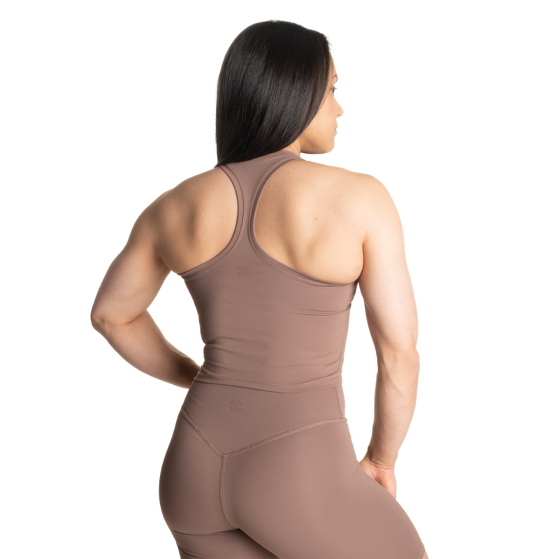 Core Crop T-Back, Warm Sand-Naisten lyhythihaiset ja topit-Better Bodies-XS-Aminopörssi