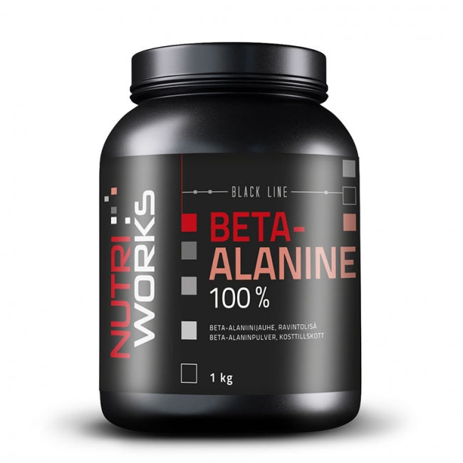 Beta-Alanine 100%-Nutri Works-Aminopörssi