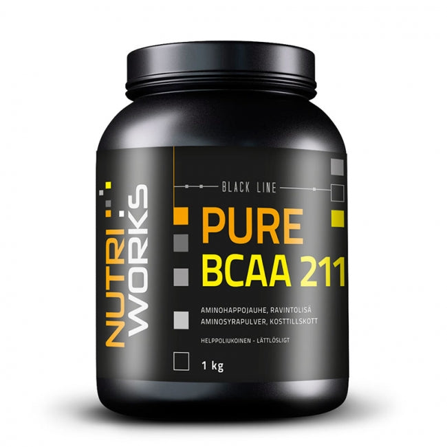 Pure BCAA 211-Nutri Works-Aminopörssi