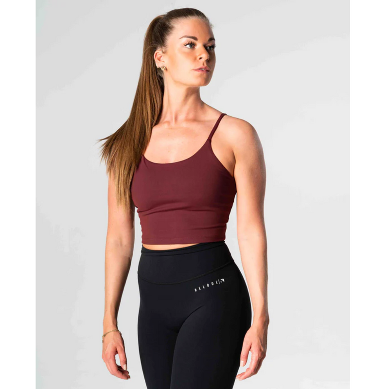 Core Crop Top, Red-Naisten lyhythihaiset ja topit-Relode-XS-Aminopörssi