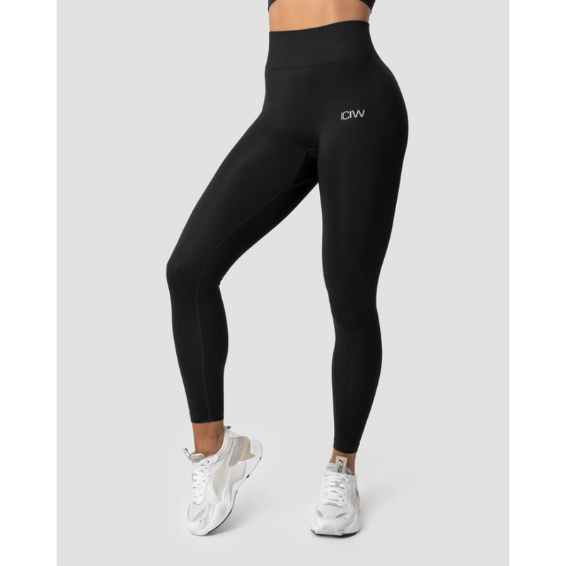 Define Seamless Tights, black-Naisten trikoot ja leggingsit-ICANIWILL-XS-Aminopörssi