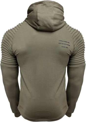 Delta Hoodie, Army Vihreä-Gorilla Wear-S-Aminopörssi