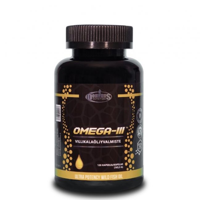 OMEGA-III™ Villikalaöljyvalmiste-Dominus Nutrition-Aminopörssi