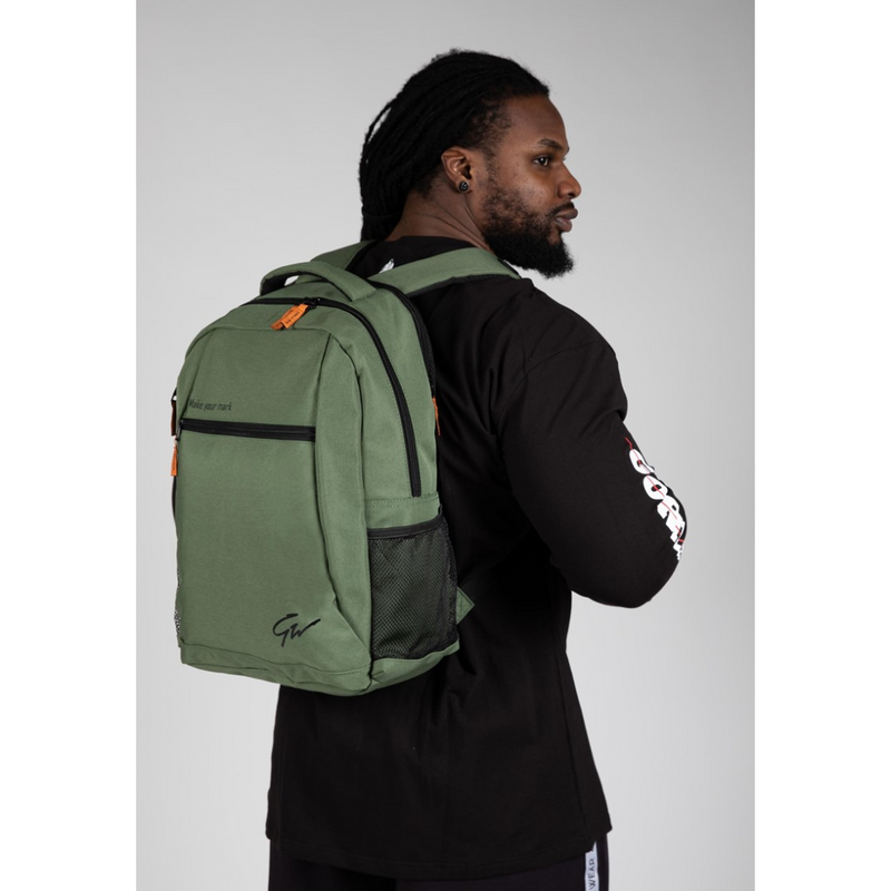 Duncan Backpack Army Green, 28 litraa-Treenireppu-Gorilla Wear-Aminopörssi