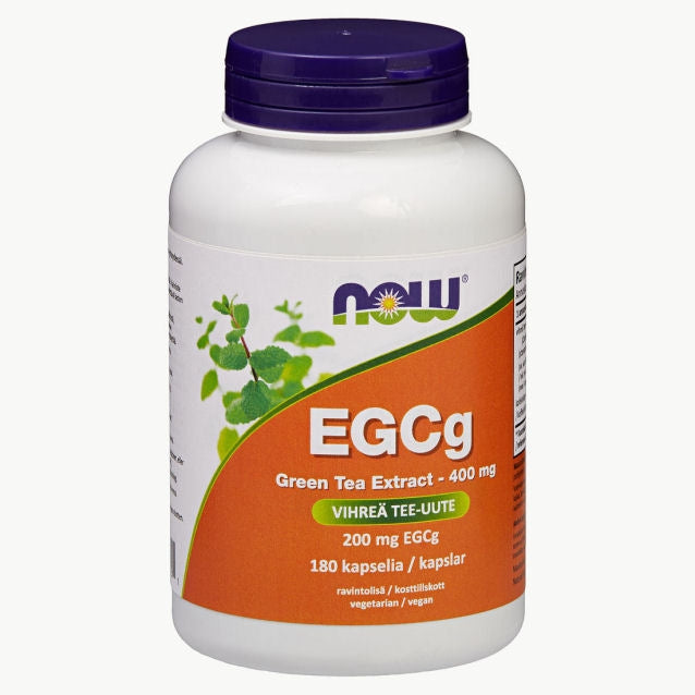 EGCg 400mg-NOW® Foods-Aminopörssi