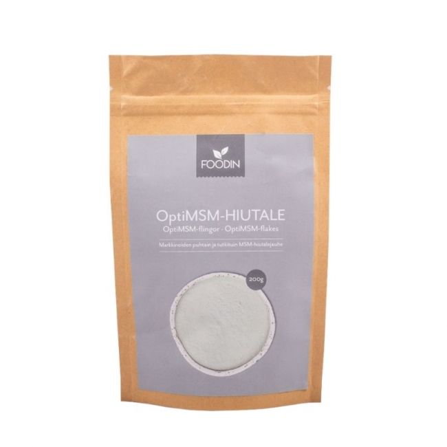 OptiMSM-hiutale, 200 g-Foodin-Aminopörssi