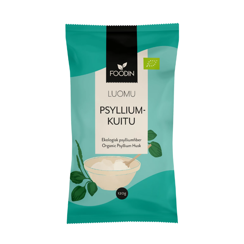 Psylliumkuitu luomu, 120 g-Kuitu-Foodin-Aminopörssi