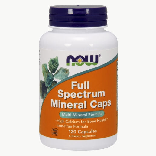 Full Spectrum Mineral Caps-NOW® Foods-Aminopörssi