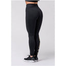 Gold NEBBIA print leggings 827-Nebbia-S-Aminopörssi