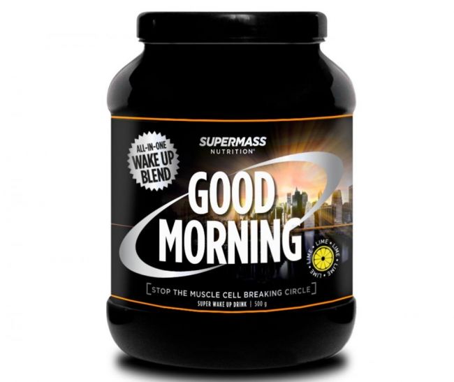 GOOD MORNING-Supermass Nutrition-Omena-sitruuna-Aminopörssi