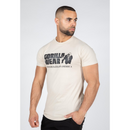 Classic T-shirt, beige-Miesten T-paita-Gorilla Wear-S-Aminopörssi