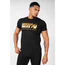 Classic T-shirt, black/gold-Miesten T-paita-Gorilla Wear-S-Aminopörssi