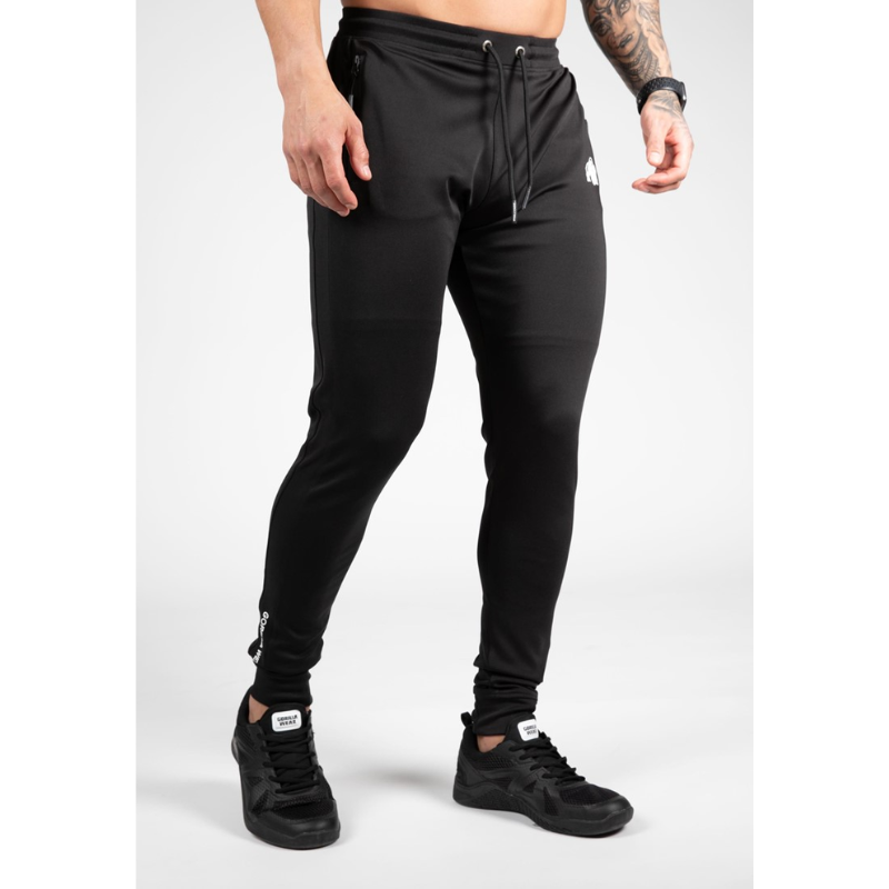 Sullivan Track Pants, Black-Miesten housut-Gorilla Wear-S-Aminopörssi