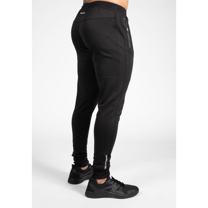 Sullivan Track Pants, Black-Miesten housut-Gorilla Wear-S-Aminopörssi