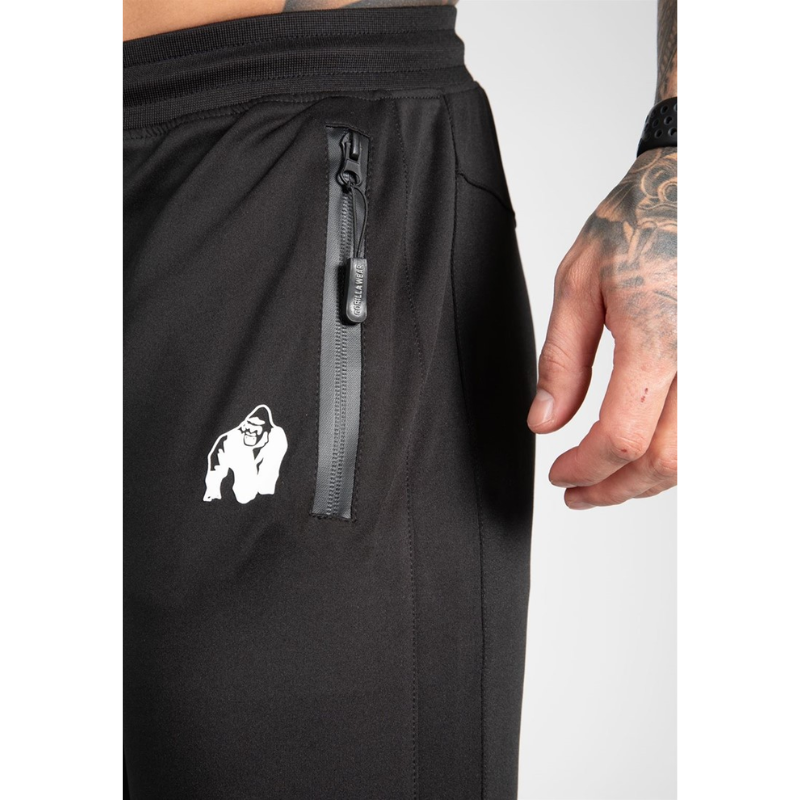 Sullivan Track Pants, Black-Miesten housut-Gorilla Wear-S-Aminopörssi