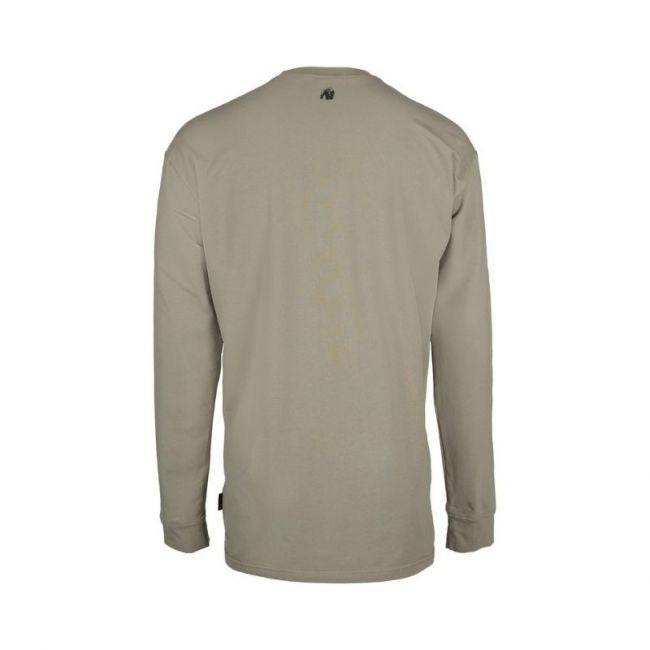 Boise Oversized Long Sleeve, Army Green-Gorilla Wear-S-Aminopörssi