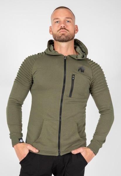 Delta Hoodie, Army Vihreä-Gorilla Wear-S-Aminopörssi