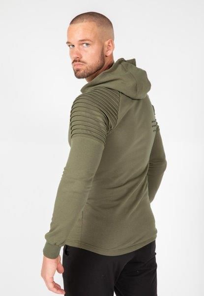 Delta Hoodie, Army Vihreä-Gorilla Wear-S-Aminopörssi