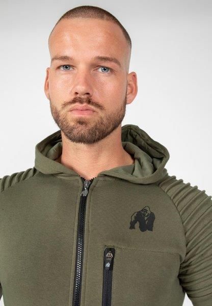 Delta Hoodie, Army Vihreä-Gorilla Wear-S-Aminopörssi