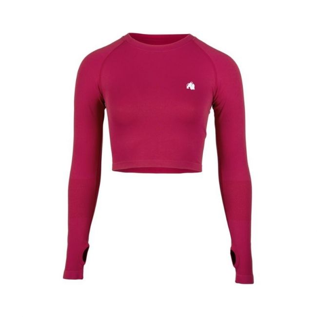 Hilton Seamless Long Sleeve, Fuchsia-Gorilla Wear-S/M-Aminopörssi