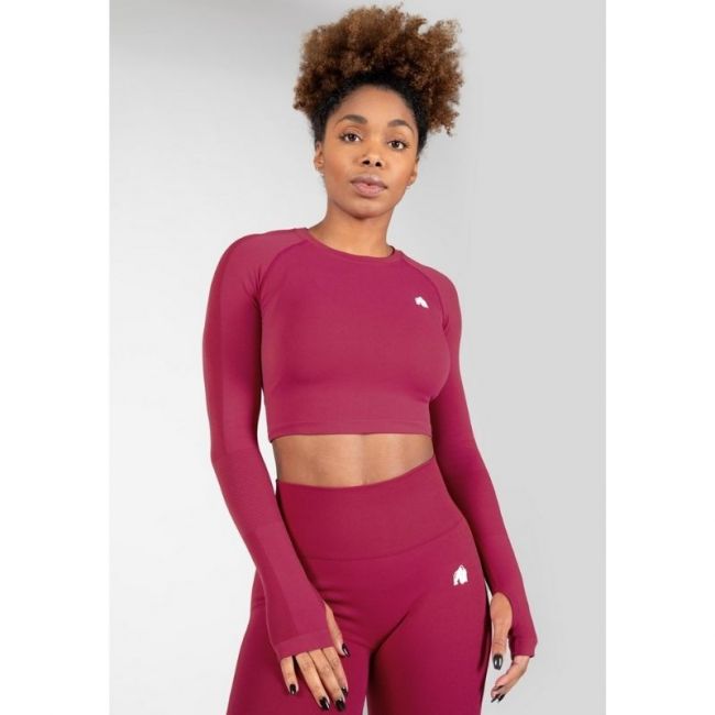 Hilton Seamless Long Sleeve, Fuchsia-Gorilla Wear-S/M-Aminopörssi