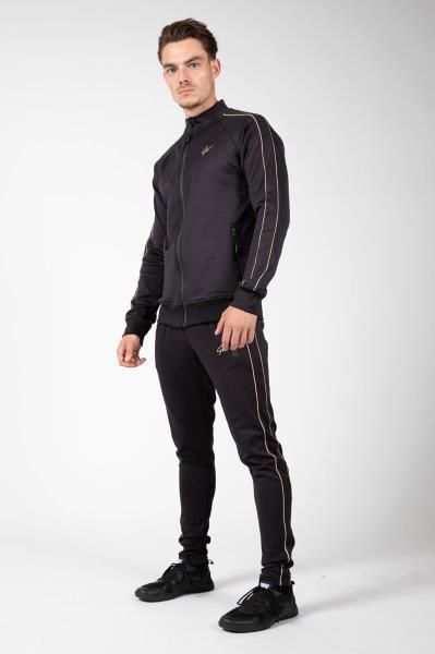 Wenden Track Pants, musta/kulta-Gorilla Wear-S-Aminopörssi