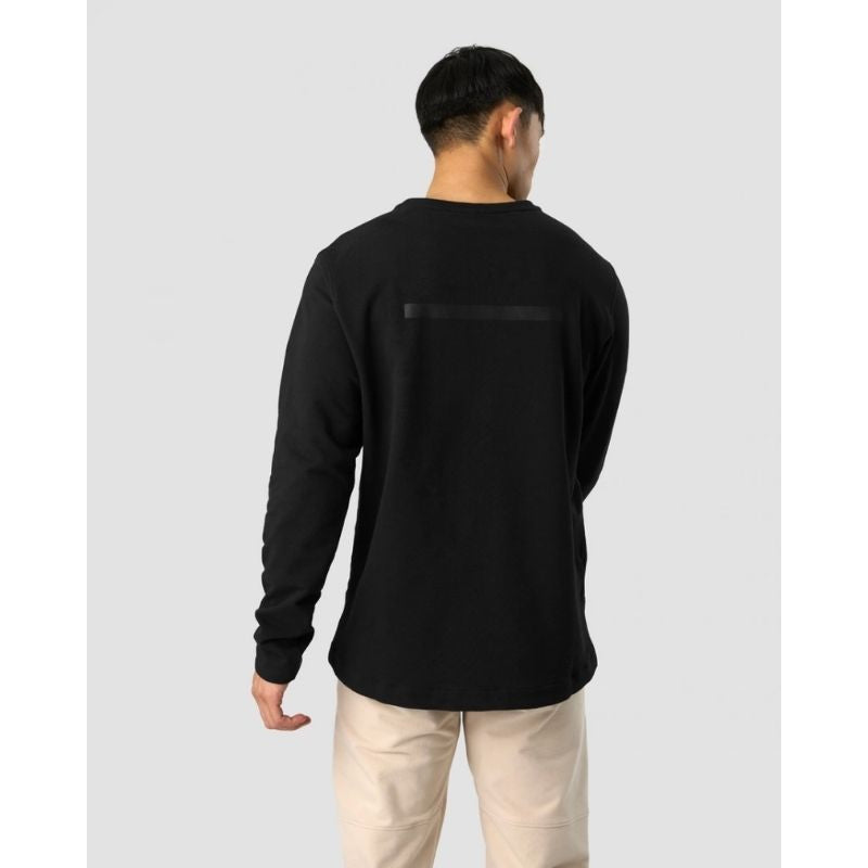 Stride Sweatshirt Men Black-Miesten hupparit ja pitkähihaiset-ICANIWILL-S-Aminopörssi