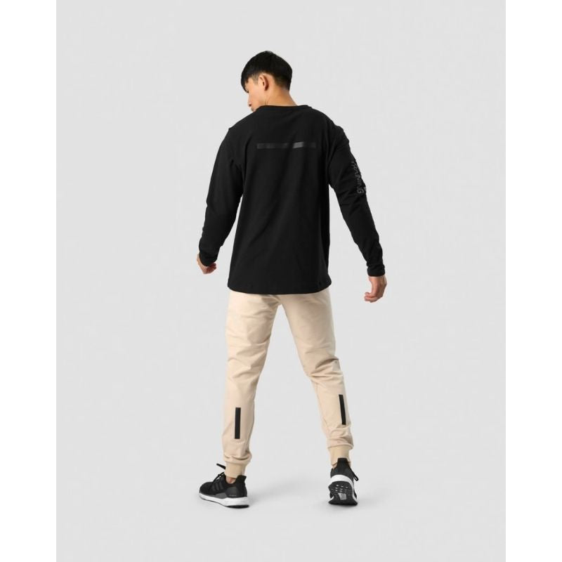 Stride Sweatshirt Men Black-Miesten hupparit ja pitkähihaiset-ICANIWILL-S-Aminopörssi