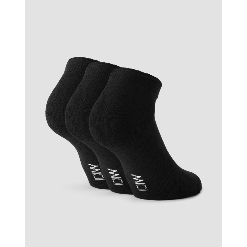 Ankle socks black, 3 pack-Sukat-ICANIWILL-35-38-Aminopörssi