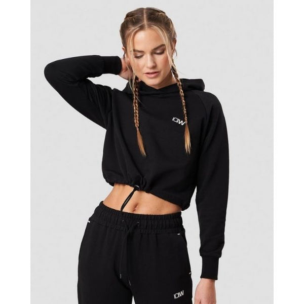 Adjustable Cropped Hoodie