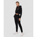 Adjustable Cropped Hoodie Black Wmn-ICANIWILL-XS-Aminopörssi