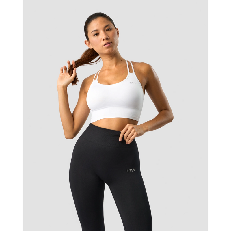 Define Seamless Sports Bra, white-Naisten urheiluliivit-ICANIWILL-XS-Aminopörssi