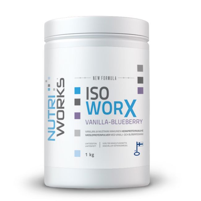 Iso Worx New Formula, 1 kg-Nutri Works-Suklaa-Aminopörssi