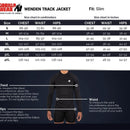 Wenden Track Jacket, musta/kulta-Miesten treenitakki-Gorilla Wear-S-Aminopörssi