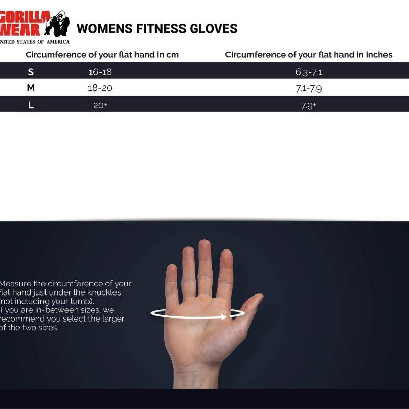 Women's Fitness Gloves, musta/violetti-Naisten treenihanska-Gorilla Wear-S-Aminopörssi