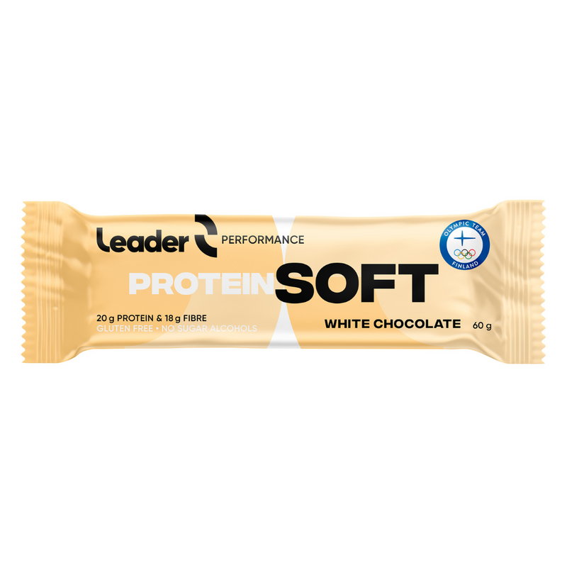 Performance Protein Soft Bar, 60g-Proteiinipatukka-LEADER Foods-Chocolate Brownie-Aminopörssi